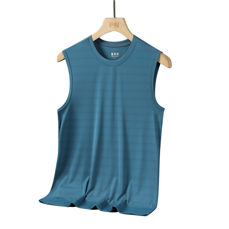 Sleeveless Undershirt - Kaus kamisol leher bulat Cepat Kering