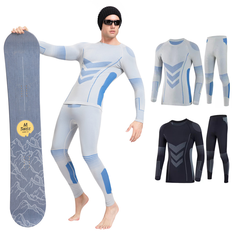 Setelan GYM Pria Set Ketat Ski - Compression Long Pant ulasan dan harga