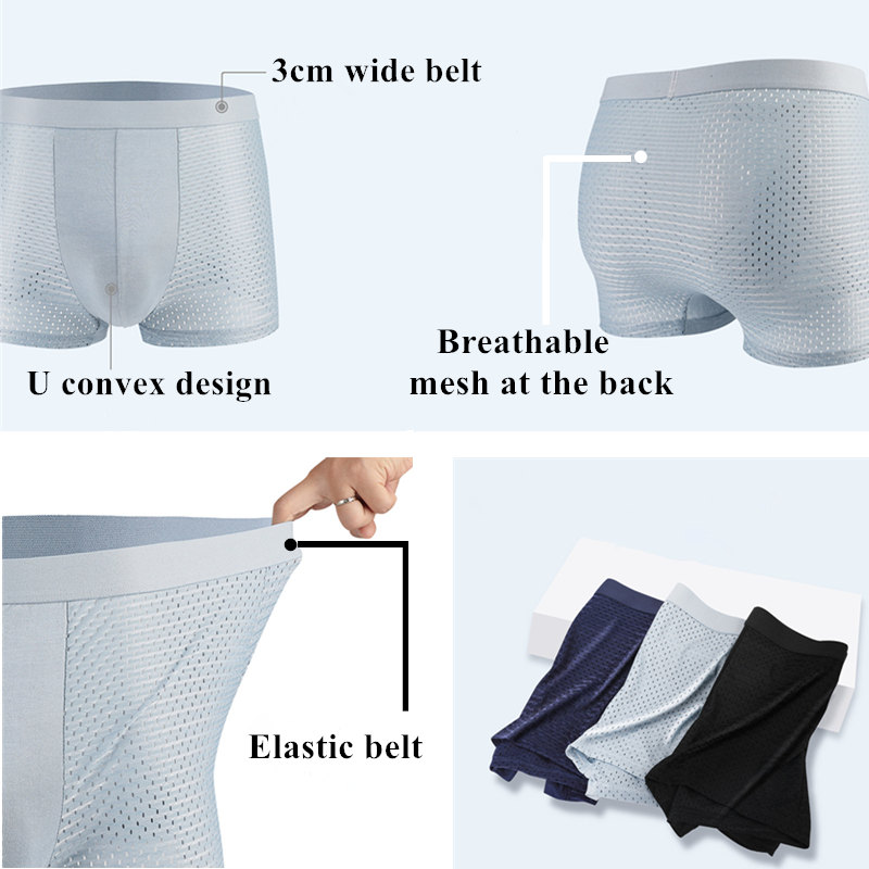 4 Buah/Lot Celana Dalam Pria C - Multi Pack Underwear ulasan dan harga