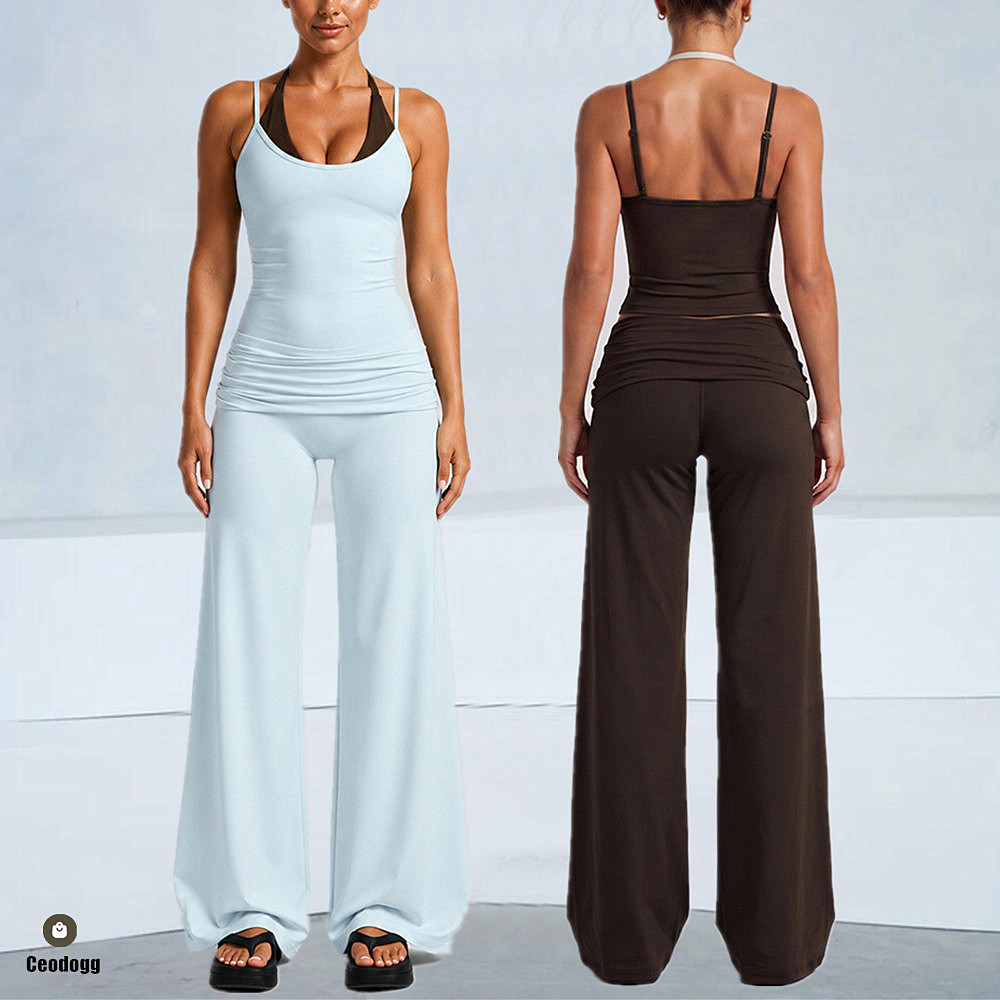Bra Yoga Wanita Model Halter d - Suspender Tank Top ulasan dan harga